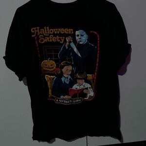 Halloween Safety Graphic T-Shirt